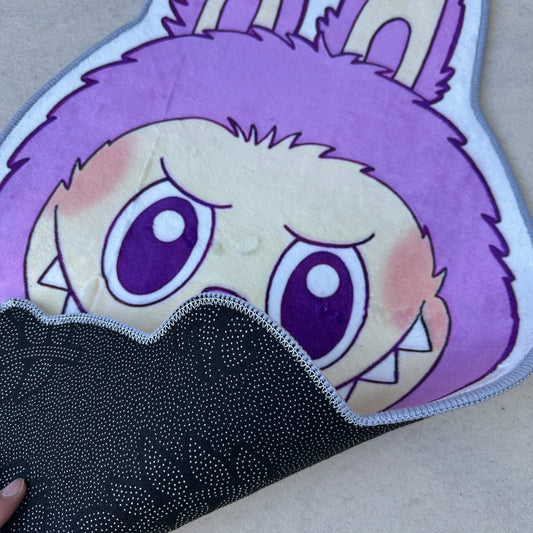 LABUBU STANDING RUG PURPLE