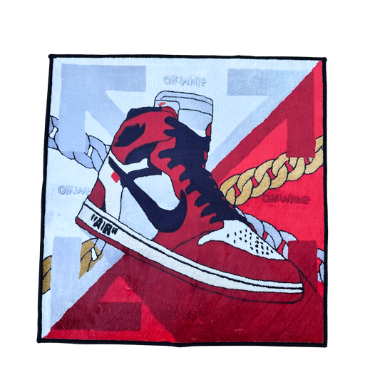 AJ1 CHICAGO OFF WHITE RUG