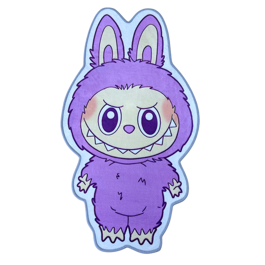 LABUBU STANDING RUG PURPLE