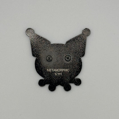 Kuromi Ghost Face Pin