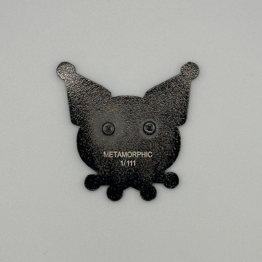 Kuromi Ghost Face Pin