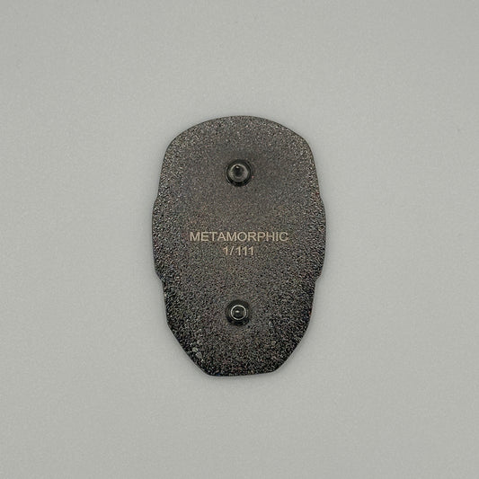 Ironman Ghost Face Pin