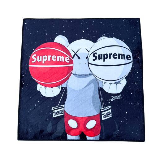 KAWS BOXING BASKETBALL RUG