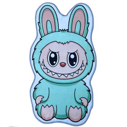 LABUBU SITTING RUG GREEN