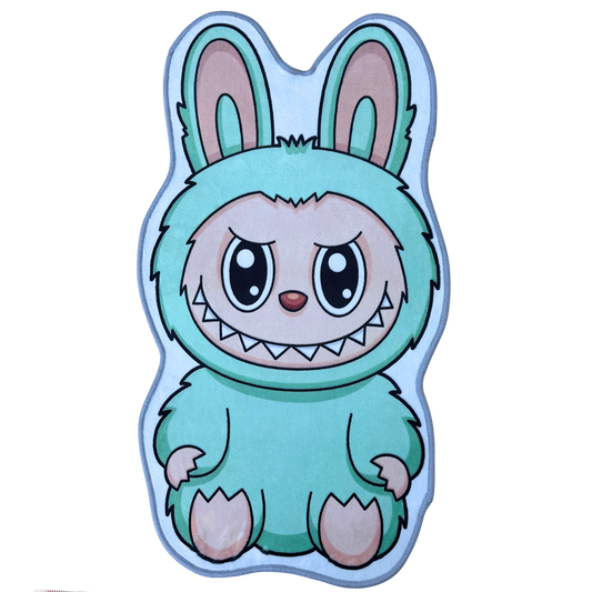 LABUBU SITTING RUG GREEN