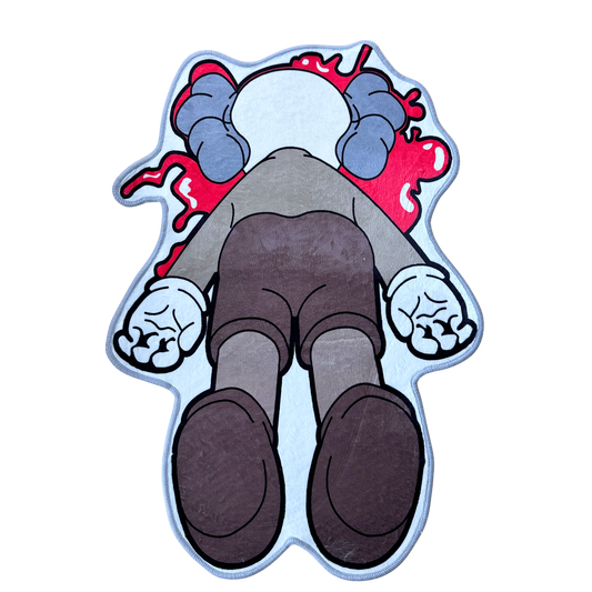 KAWS FACEPLANT RUG