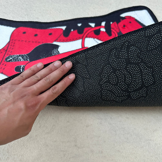 AJ1 CHICAGO OFF WHITE RUG (Left Shoe)
