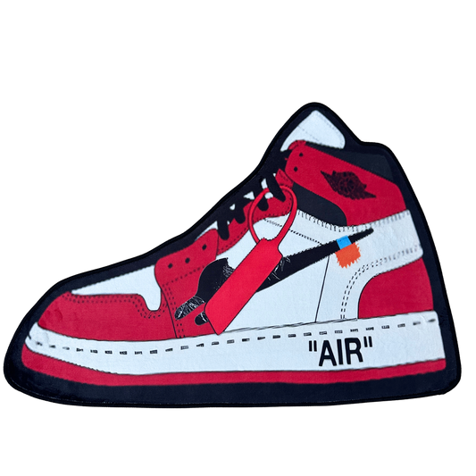 AJ1 CHICAGO OFF WHITE RUG (Left Shoe)